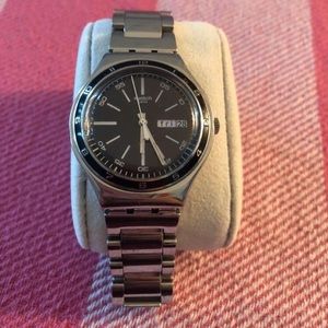 Swatch stainless steel watch